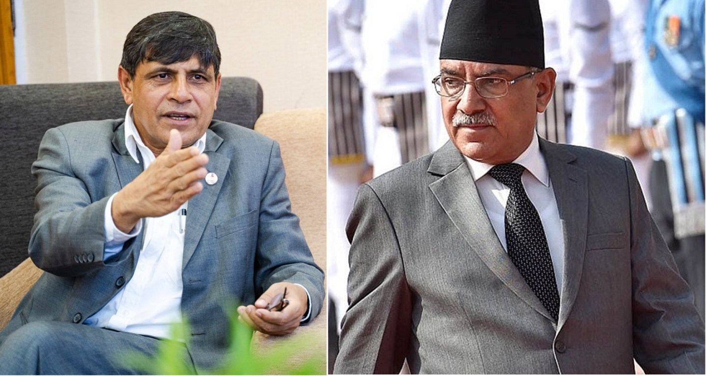 प्रचण्डलाई  घनश्याम भूसालको व्यङ्ग्य- सोह्रश्राद्धका पुरेत र चुनावको बेलाका नेता एकै हुन्