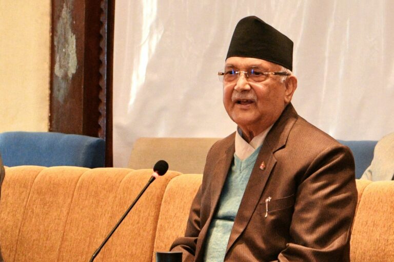 भारतको नक्सामा लुम्बिनी र कपिलवस्तु समेटिएकोमा ओलीको आपत्ति