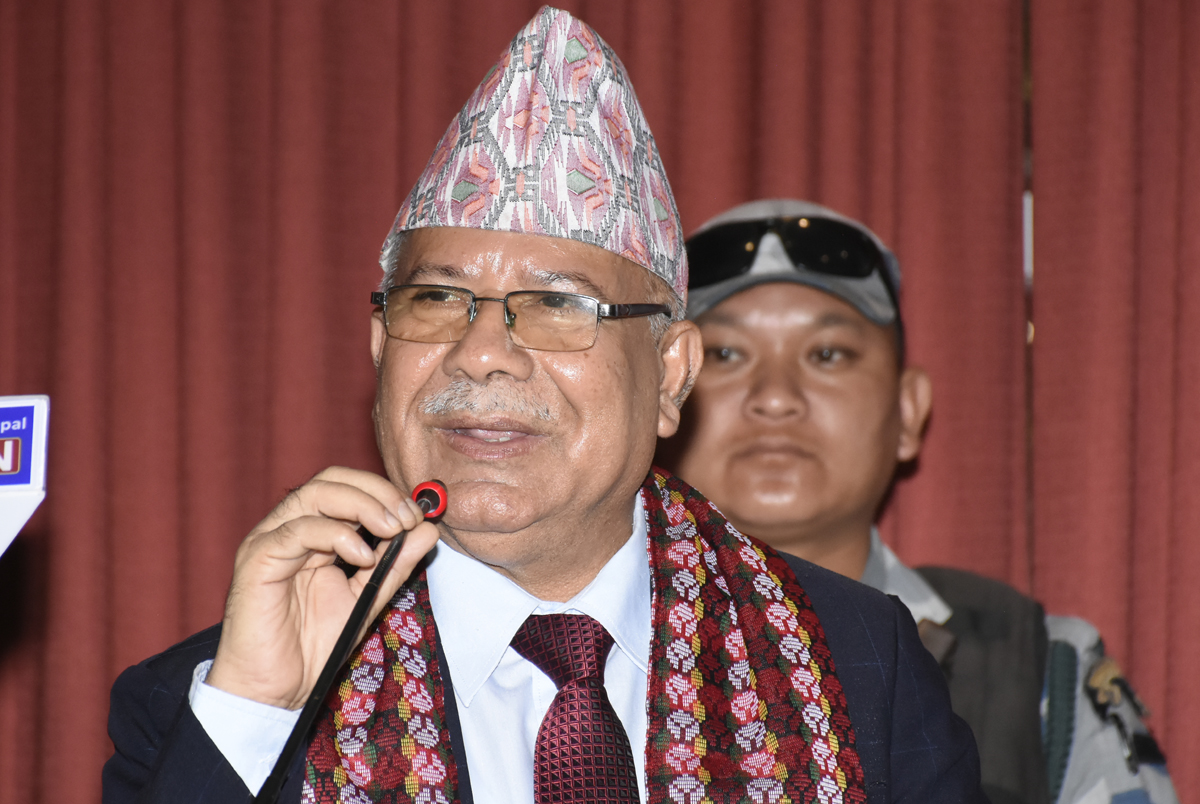 एसपीपी फिर्ता लिने वा नलिने विषयमा गठबन्धनमा छलफल भएको छैनः माधव नेपाल