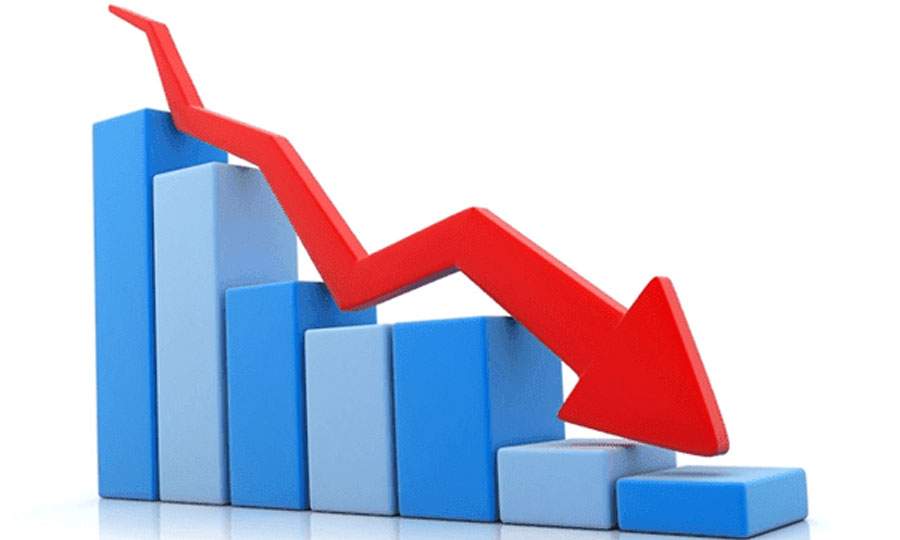 नेप्सेमा झिनो अङ्कको गिरावट