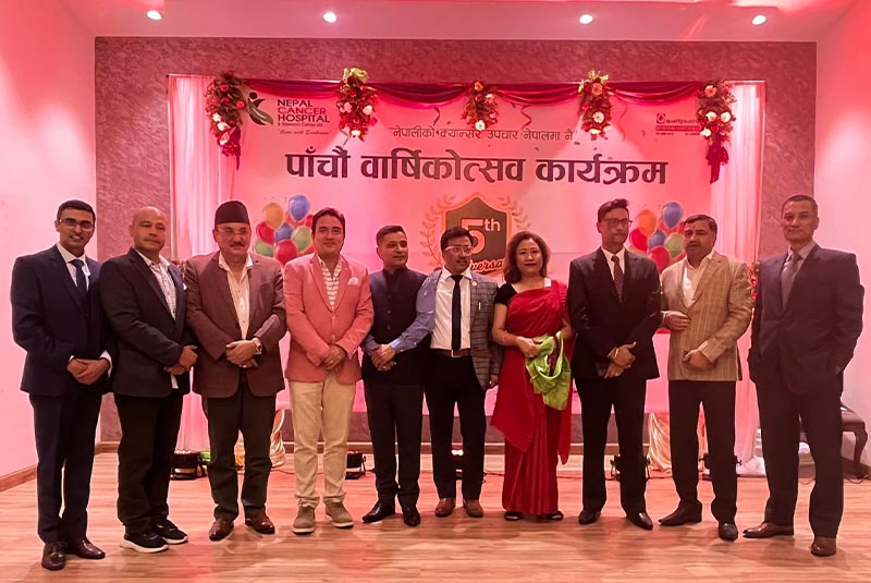 गुणस्तरिय स्वास्थ्य उपलब्ध गराउँदै नेपाल क्यान्सर अस्पताल 