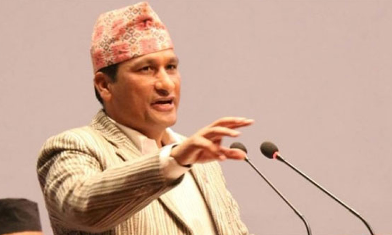 भारतको नक्सामा कपिलवस्तु र लुम्बिनी राखिएको विषय नेपाल सरकारको नोटिसमा छ : ऊर्जामन्त्री बस्नेत