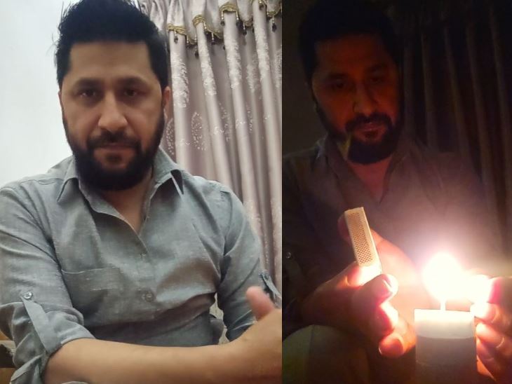 कुलमान प्रकरण: रास्वपा सभापति लामिछानेको मैनबत्ति बाल्दै मौन बिरोध