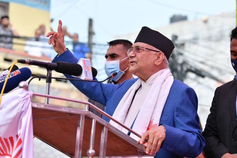 गठबन्धनले जिते देश बर्बाद हुन्छ, एमालेले जिते देश बन्छ : अध्यक्ष ओली