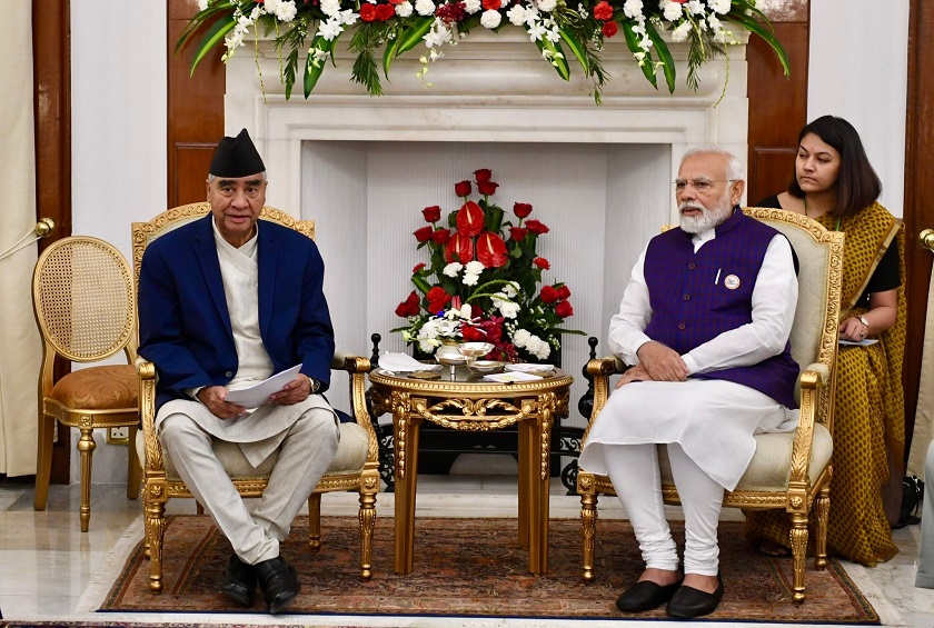 देउवा र मोदीले चार परियोजनाको उद्घाटन