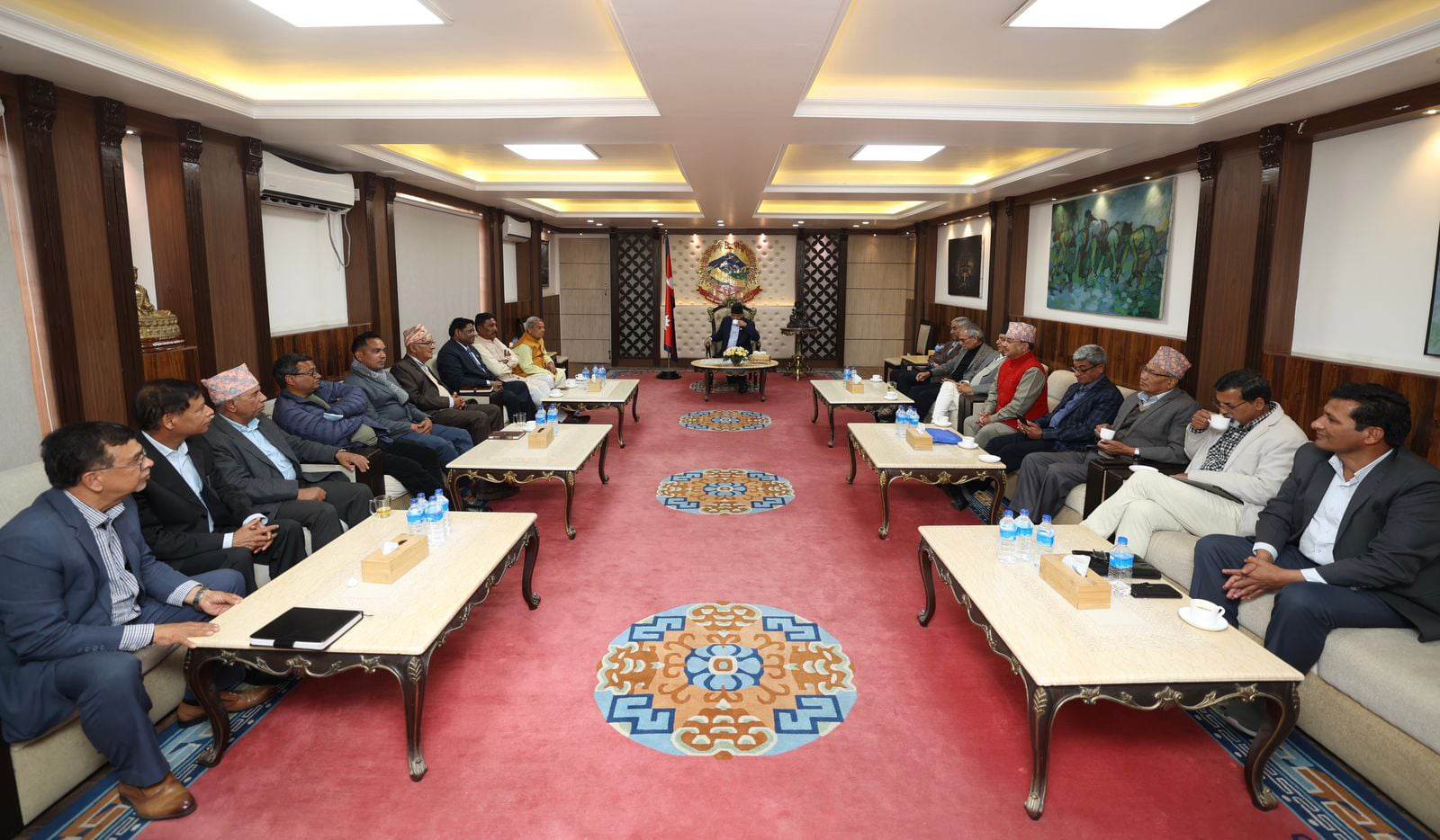 सत्ता गठबन्धनको बैठक मङ्गलबार बस्ने