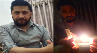 कुलमान प्रकरण: रास्वपा सभापति लामिछानेको मैनबत्ति बाल्दै मौन बिरोध