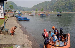बेगनासतालमा सशस्त्र प्रहरीले गर्‍यो कृत्रिम डुङ्गा दुर्घटना अभ्यास