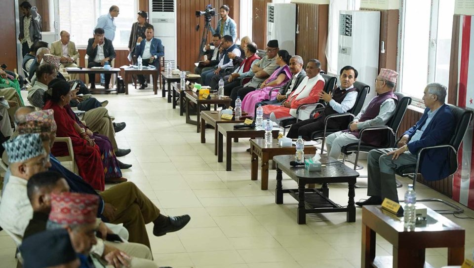 कांग्रेस केन्द्रीय समिति बैठक : आजबाट केन्द्रीय सदस्यले धारणा राख्ने