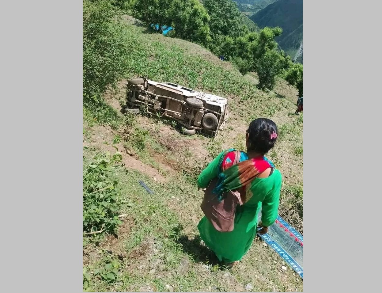 बझाङमा जिप दुर्घटना हुँदा ६ जना घाइते 