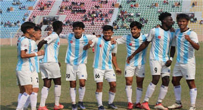'ए’ डिभिजन लिगः मनाङले थ्री स्टारलाई हरायो
