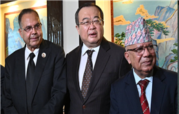 नेपाल र खनालसँग लिउ जियानचाओको भेट