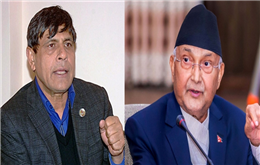 केपी ओलीले जनमतको अपमान गरेः घनश्याम भूसाल